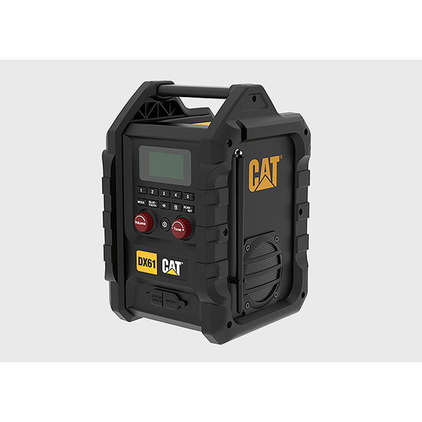 Radio sieciowe budowlane akumulatorowe  CAT DX61B  bez akumulatora