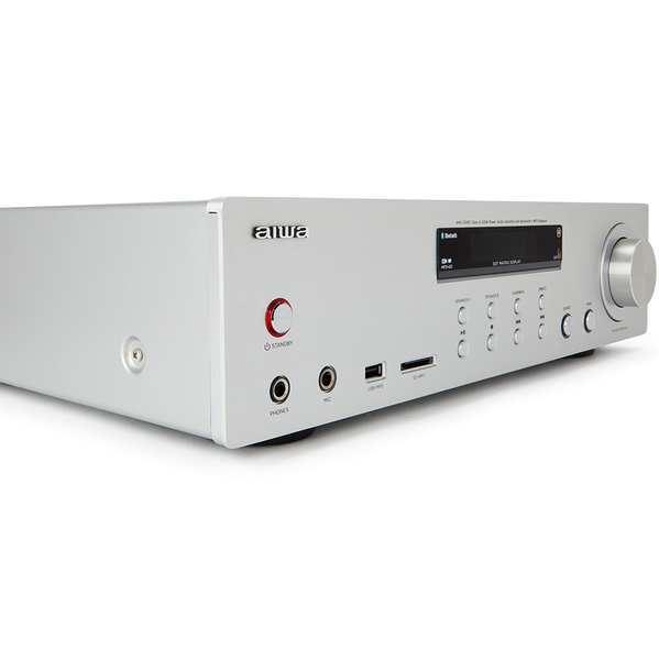 Wzmacniacz AIWA AMU-120BT/SL 120W srebrny