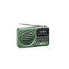 Radio przenośne AKAI APR-300 zielone, 2,5W RMS, FM, Bluetooth, USB/SD, AUX,