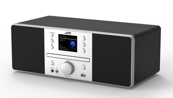 Wieża JVC RD-E784B Bluetooth DAB+/FM Radio Internetowe CD/USB Kolorowy LCD