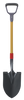 Szpadel z ostrą łyżką CAT J-Series D-Handle Round Point