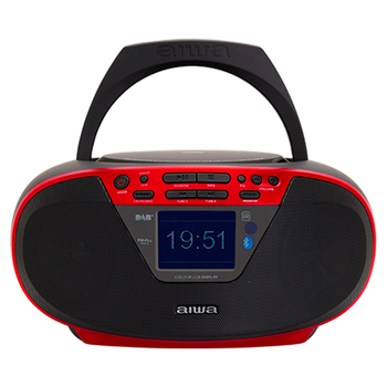 Boombox AIWA BBTU-500 DAB+/FM czerwony