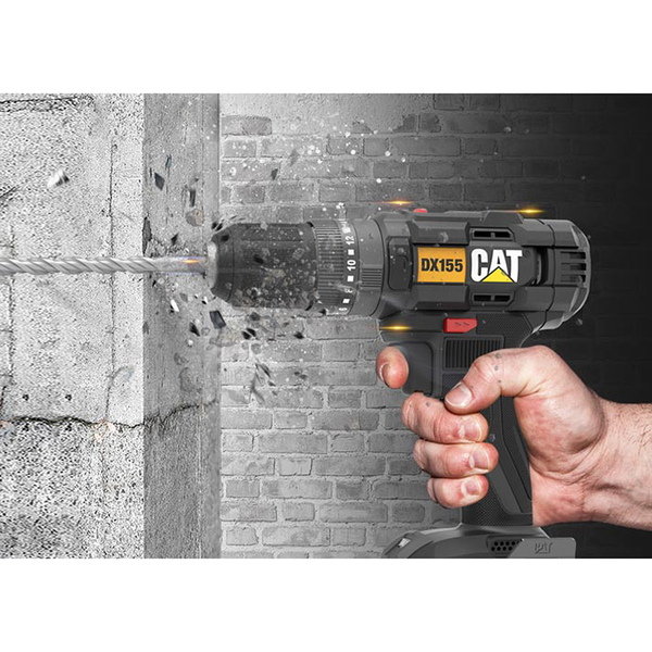 Wiertarko- wkrętarka CAT DX155 18V 50Nm LED 1,37kg