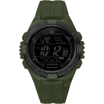 CAT Zegarek Digimax ABS 47mm Military Green zielony