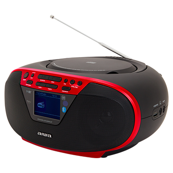  Boombox AIWA BBTU-500 DAB+/FM czerwony