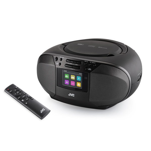 Boombox JVC RD-E664B DAB – Bluetooth, CD, DAB+, USB