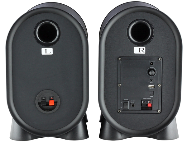 Głośniki aktywne AKAI AHS-500A, 2×25W RMS, Bluetooth 5.1, AUX, FM, MP3/WAV/FLAC, pilot, LED