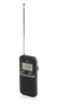 Przenośne radio JVC RA-E411B czarne ultralekkie 80g Tuner AM/FM