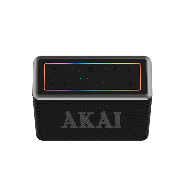 Głośnik Bluetooth AKAI ABTSW-120, 80W RMS, IPX6, TWS, 2 mikrofony, USB/TF, bateria 4000 mAh