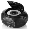 Radioodtwarzacz CD JVC RD-E221B czarny Boombox Tuner FM USB AUX