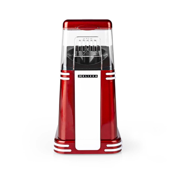 MELISSA Maszyna do popcornu, 1200 W, 2–4 min, 60 g, czerwono-biała, 16310187