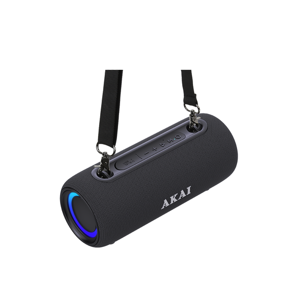 Głośnik Bluetooth AKAI ABTSW-40, 15W RMS, IPX5, TWS, USB, bateria 3600 mAh