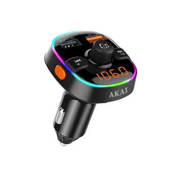 Transmiter FM AKAI FMT-52BT Bluetooth 4.2 USB MicroSD LED