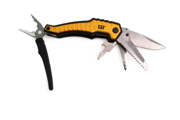 CAT Zestaw XL 3 szt. MultiTool 9w1, Nóż i Brelok 7w1