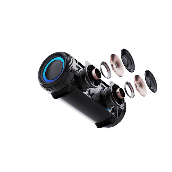 Głośnik Bluetooth AKAI ABTSW-40, 15W RMS, IPX5, TWS, USB, bateria 3600 mAh