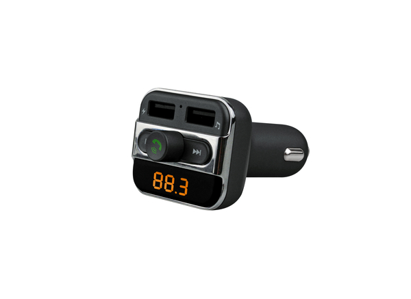 Transmiter FM AKAI FMT-20BT BT 4.2, USB 23GB, ładowanie 5V/2.4A, zestaw głośnomówiący