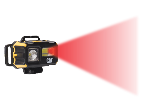 Latarka LED 250 lumenów - czołówka LED CAT CT4120