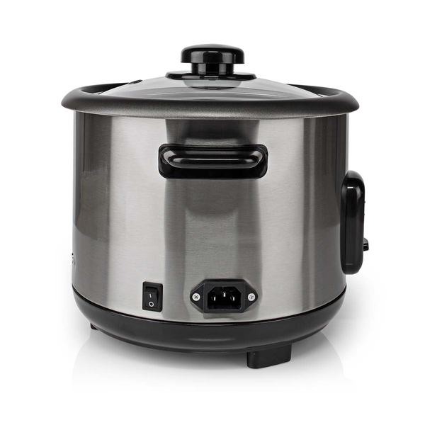 MELISSA Rice Cooker, urządzenie do ryżu, 1,5 L, 500 W, misa non-stick, koszyk parowy, auto-off