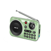 Radio przenośne AKAI APR-500 zielone, 2,5W RMS, FM, Bluetooth, USB/SD, mikrofon, nagrywanie