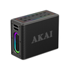 Głośnik Bluetooth AKAI ABTSW-120, 80W RMS, IPX6, TWS, 2 mikrofony, USB/TF, bateria 4000 mAh