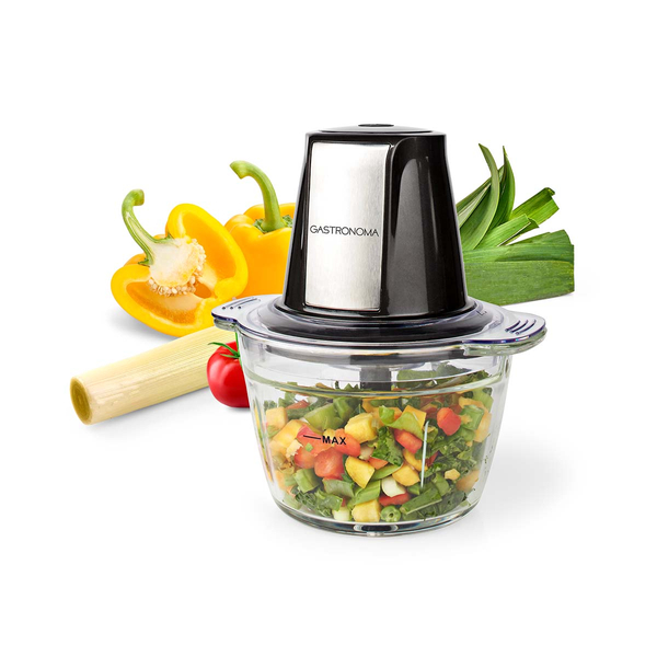 Gastronoma Rozdrabniacz Mini Food Chopper 500 W, misa szklana 1 L, 2 ostrza, 1-bieg