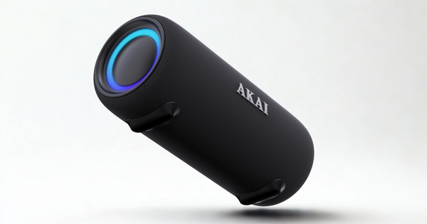 Głośnik Bluetooth AKAI ABTSW-40, 15W RMS, IPX5, TWS, USB, bateria 3600 mAh