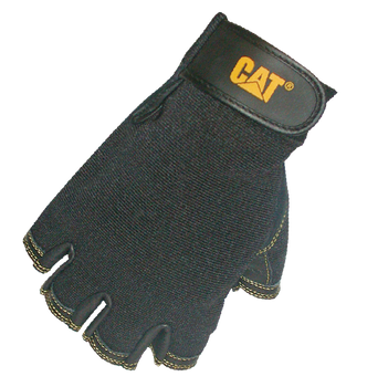 Rękawice robocze, skórzane bez palców, rozmiar M CAT