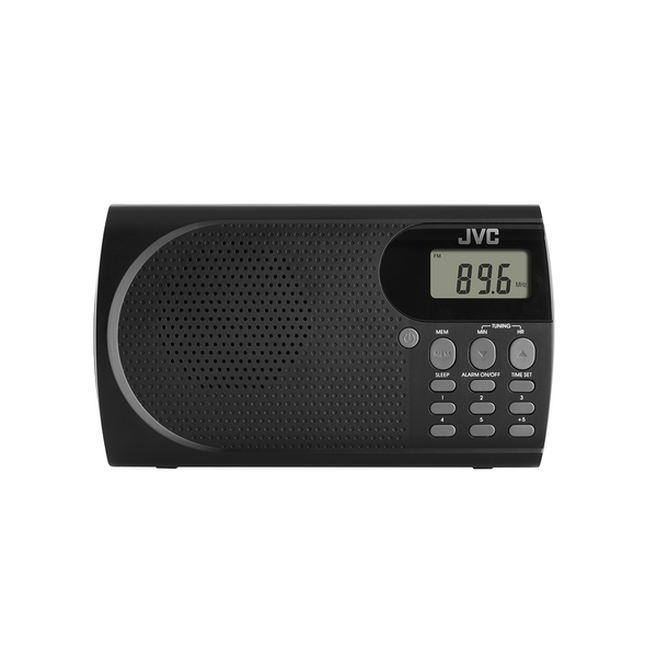Przenośne radio JVC RA-E431B czarne Tuner FM Antena