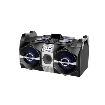 Power Audio AKAI DJ-S1HB 120W RMS, Bluetooth 5.0, FM, USB/SD