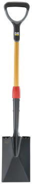 Szpadel ogrodowy z prostym blatem CAT K-Series D-Handle Garden Spade