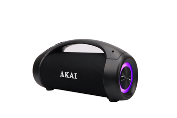 Głośnik Bluetooth AKAI ABTS-55, 50W RMS, IPX5, TWS, RGB, FM, USB, akumulator 3600 mAh