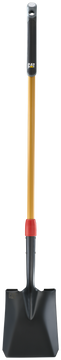 Łopata z szeroką łyżką CAT K-Series Long Handle Square Point